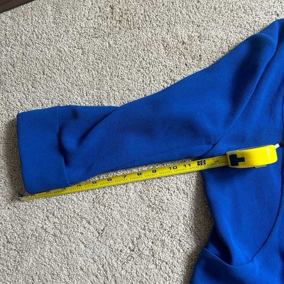 Aritzia Wilfred Open Front Jacket Blazer - Size 6 Royal Blue - Picture 4 of 6